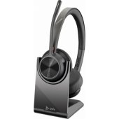 Voyager 4320 UC ST USB-A + BT700 USB-A Adapter + Charging Stand Black