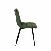 CHILLI forest green velvet