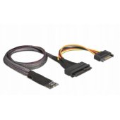 62984 67-pin M.2 Key M U.2 SFF-86 50cm Black