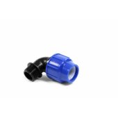MALE ELBOW Ø20X1/ 2 PERLA BLUE