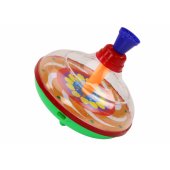Spinning Top for Children Traditional Spinning 15cm x 14cm 3 Patterns
