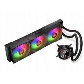 HydroGlance 360 ARGB LCD 120mm Liquid Cooler Black