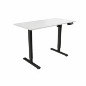 Gaming Desk Axiom-W Set of 2 pcs.(1/ 2 + 2/ 2) White-1 Motor