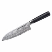 DAMASCUS Universal Kitchen knife Santoku 180mm