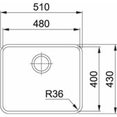 ANX 110-48 Stainless steel (122.0336.883)