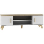 LOTTA 2D2K 160x40x53 White/ Sonoma Oak
