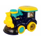 Soap Bubble Locomotive Rides Light Sounds Blue