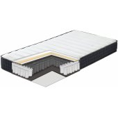 LARA with Mattress HARMONY UNO 90x200cm Mauve Rose