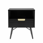 Night stand PIXAR 45x35x50cm, black