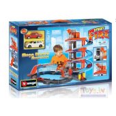 _616434 Bburago Street Fire Mega Dealer Showroom, 1:43