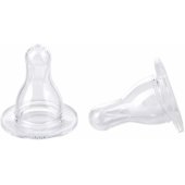 Teat Silicone Slow 3m+ 18/ 115 2pcs