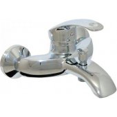 Hydroland Vena wall-mounted bathtub faucet chrome (B321)