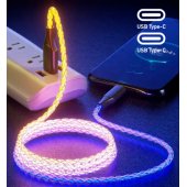LED USB-C - USB-C 30W , 1M