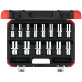 Gedore Red socket wrench set 1/ 2 hex 10-32 14 pieces - 3300008