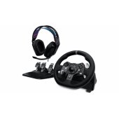 G920 Driving Force USB for Xbox Series X|S, One and PC + G335 Black