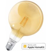 LED Glow Globe Gold, Bluetooth E27 5.5 W