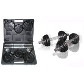 Dumbbells set with case VAL-15DGN 15 kg