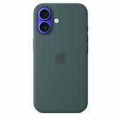 iPhone 16 Silicone Case with MagSafe - Lake Green MYY83ZM/ A