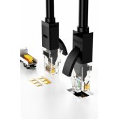 20162 LAN Cable Cat 6 UTP RJ45 5m Black
