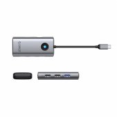 Hub PW11-5P USB-C Grey