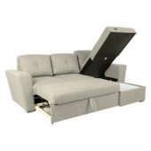 Corner sofa bed WHITBY beige