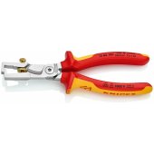 Knipex Nożyce do ściągania izolacji i cięcia kabli, 180mm