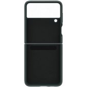 "Leather Cover Galaxy Z Flip 3 5G (EF-VF711LGE)" Green
