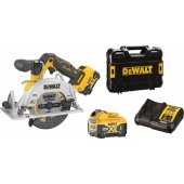 DEWALT DCS512P2 cordless circular saw, 12 volts, yellow/ black, 2x Li-I