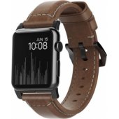 Traditional Leather Apple Watch 42/ 44mm Brown-Black