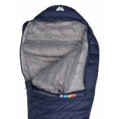 Sleeping bag 400 blue left