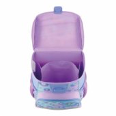 Herlitz school bag Loop (purple/ pink, school pencil case with 16 parts