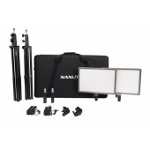 Lumipad 25 LED 2 Light Kit + Stand + Bag