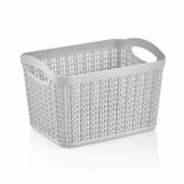 Basket 1.5L KNIT M-095 Ice Grey