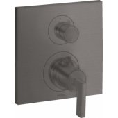 Citterio Thermostat Matt Black Chrome