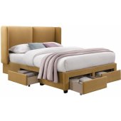 SUGI with mattress HARMONY TOP 160x200cm Yellow