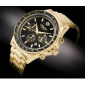 Chronograph Sapphire Gold Black GW3520-B4