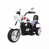 NightBike Chopper White