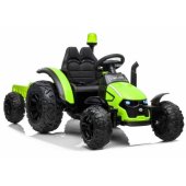 Electric Car Tractor HZB-200 with Trailer Green