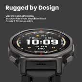 T-Rex 3 Pro 44mm Tactical Black