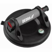 Dedra suction cup with vacuum pump and pressure gauge, 200mm, max 120k