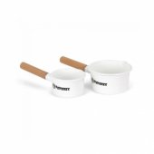 _1345765 Enamel saucepan Petromax white 1000ml