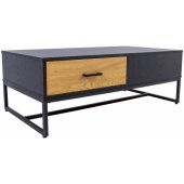 Amsterdam 110x60xH40cm Oak/ Black