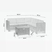 Set Colorado Corner Grey