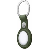 AirTag FineWoven Key Ring Moss