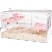 Zolux Cage Panas Colour 80 color pink.