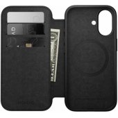 Modern Leather Folio iPhone 17 Brown