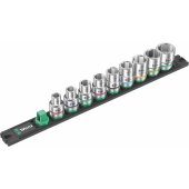 Wera socket magnetic strip C Imperial 1 socket set 1/ 2, imperial (blac