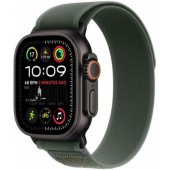 49mm Green Trail Loop - S/ M - Black Titanium Finish