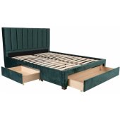 GRACE with mattress HARMONY DUO 160x200cm Green
