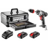 Аккумуляторная дрель-шуруповерт Graphite 58G022-PS15 18В